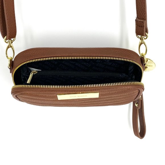 STEVE MADDEN BMagnolia Chevron Quilted Crossbody - Picture 10 of 16